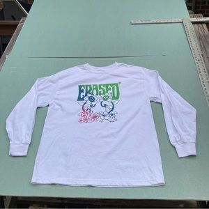 Rare erased project long sleeve sunflower shirt size L